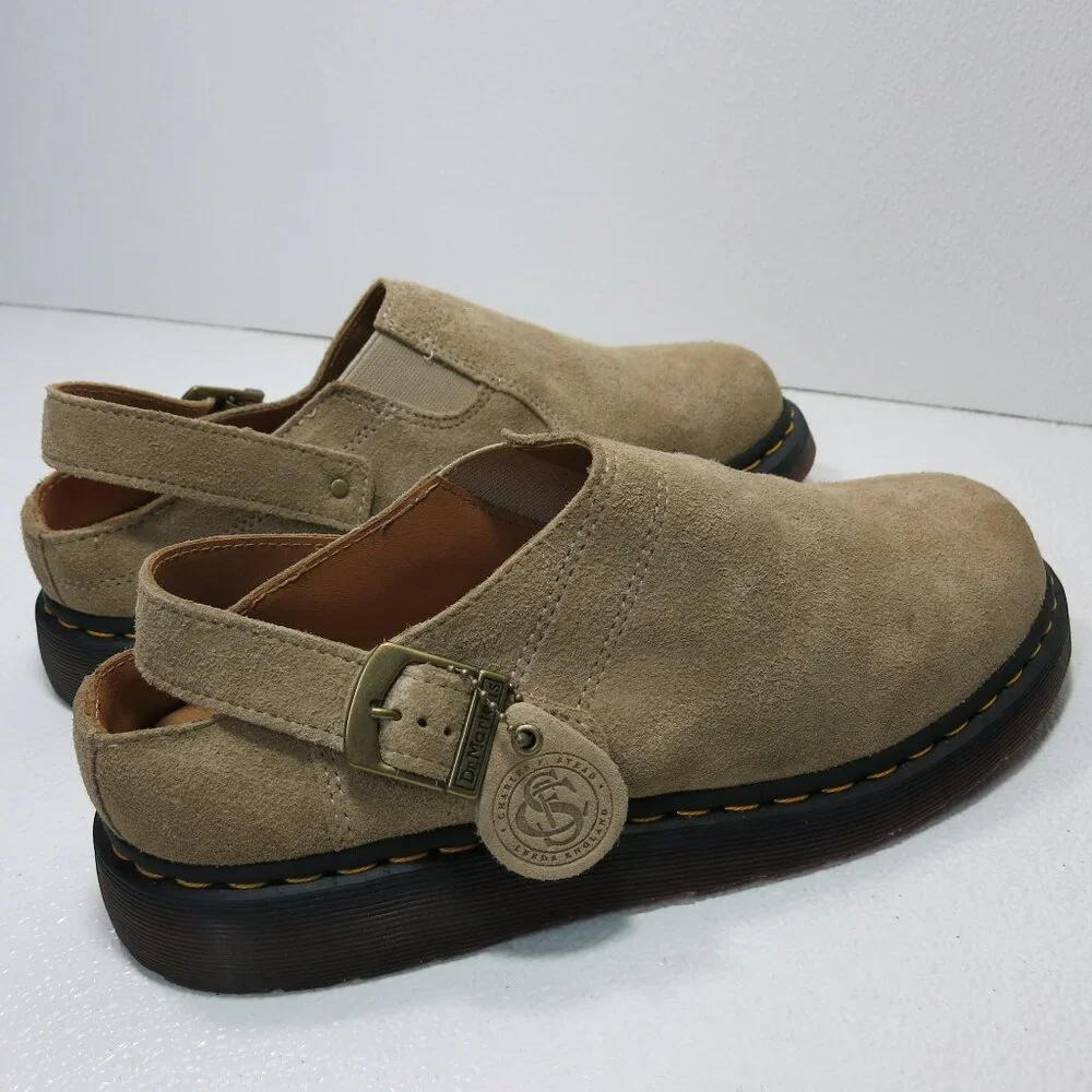 Dr. Martens Suede Leather Slingback Comfort Sandals Footwear US Men's 11 UK 10